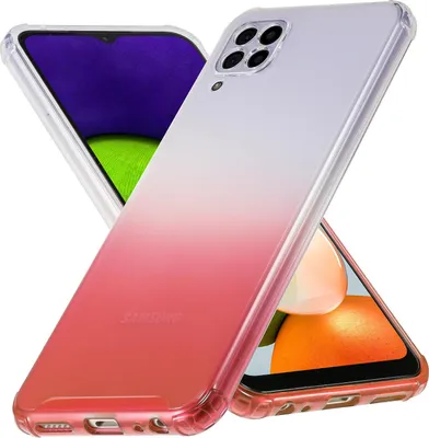 Produktbild von Farbverlauf Hülle für Samsung Galaxy A12 / M12 Schutzhülle Handy Case Kamera Schutz Cover