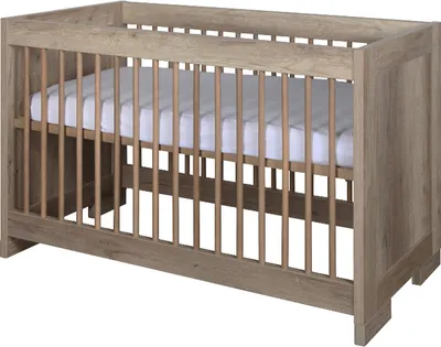 Produktbild von Kidsmill Brent Babybett Oldwood 60 x 120 cm