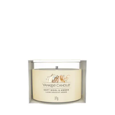 Image de Yankee Candle Laine douce & Ambre 37 g