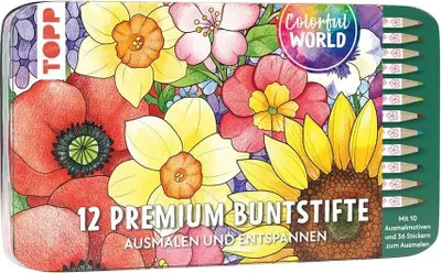 Immagine prodotto di Mondo colorato Designdose con 12 Buntstiften