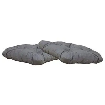 Produktbild von Sitzauflage 2er Set Sitzkissen Auflage, ca. 50 x 50 x 8 cm grau