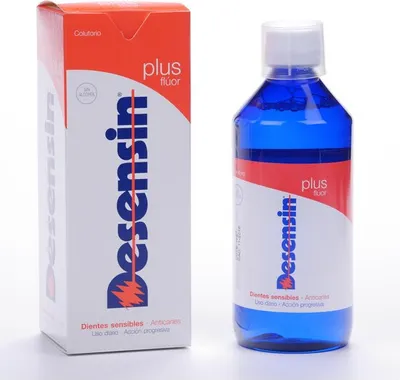 Produktbild von DESENSIN PLUS FLUORIDE Mundwasser 500 ml