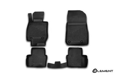 Zdjęcie produktu dla Gumowe dywaniki podłogowe do Mazdy CX-3 2014- AT