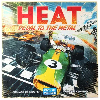 Produktbild von Asmodee Heat: Pedal to the Metal, Brettspiel, 10 Jahr(e)