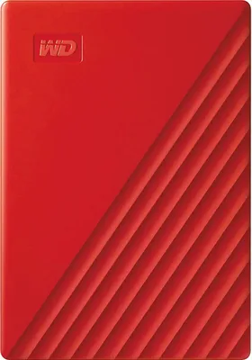 Produktbild von Western Digital My Passport, 4 TB, 3.2 Gen 1 (3.1 Gen 1), Rot