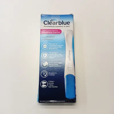 Produktbild von Clearblue Schwangerschaftstest Früherkennung Schwangerschaftstest Maxi Format Schnelle Ergebnisse frühzeitige Erkennung