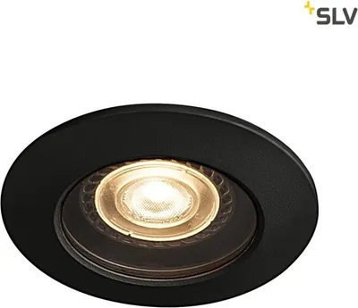 Produktbild von SLV 1001930 VARU QPAR51 DL Outdoor Deckeneinbauleuchte schwarz IP20 65