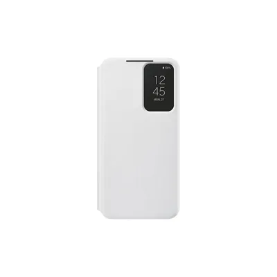 Image de Coque Samsung Smart Clear View pour Galaxy S22 blanche EF-ZS901CWEGEW