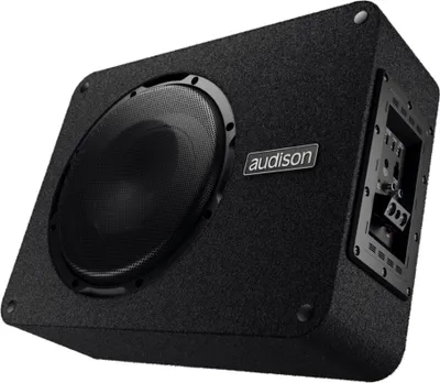 Produktbild von Audison Prima APBX 10 AS2 Aktiv Subwoofer Flach 25 cm 250 mm 800 Watt max