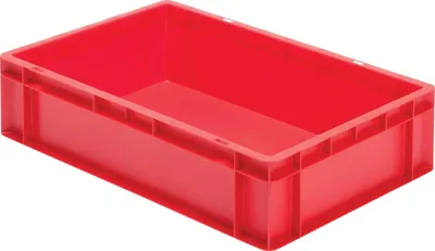 Immagine prodotto di LA-KA-PE Contenitore impilabile per il trasporto L600xL400xH145mm - TK600/145-0 GRIGIO