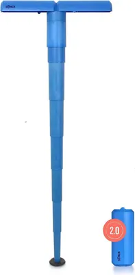 Image de SITPACK 2.0 Tabouret télescopique - Tabouret de camping pliable canne-siège bleu