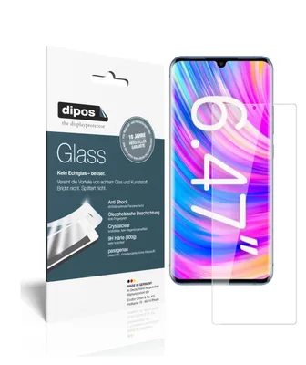Produktbild von 2x Schutzfolie für ZTE Blade 20 Pro 5G - Anti-Shock 9H Folie dipos Glass Kunststoffglas