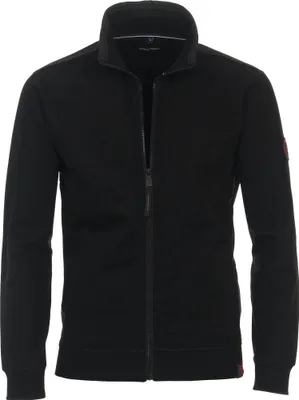 Produktbild von Casa Moda - Herren Sweatjacke (423797600), Größe:L, Farbe:Schwarz (800)