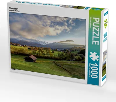 Produktbild von Calvendo Oberstdorf 1000 Teile Puzzle quer 640x480mm, Klinder Thomas; 7344445