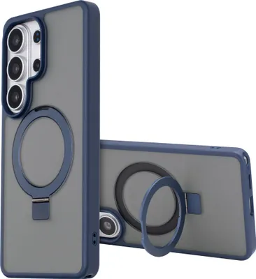Produktbild von Accezz Ring Stand Backcover mit MagSafe Samsung Galaxy S26 Ultra - Blau