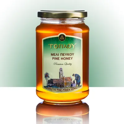 Produktbild von SI-MEL SAVIDAKIS 12301 - “Toplou” Pinien-Honig 470g von Kreta