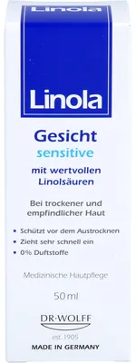 Immagine prodotto di Linola crema viso sensibile 50 ml