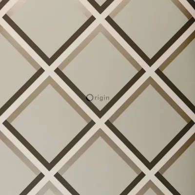Obrázek produktu pro Origin Wallcoverings tapeta geometrický motiv šedá 52 cm x 10,05 m