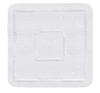 Image de WENKO Tapis de douche Florida Tapis de bain Antidérapant 54x54cm