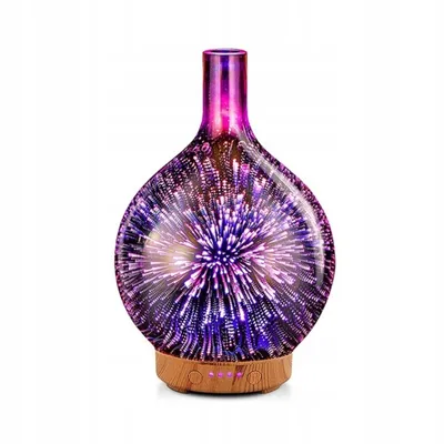 Zdjęcie produktu dla Magiczny nawilżacz ultradźwiękowy z oświetleniem RGB - Dyfuzor