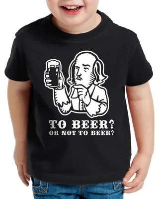Produktbild von style3 To Beer T-Shirt für Kinder