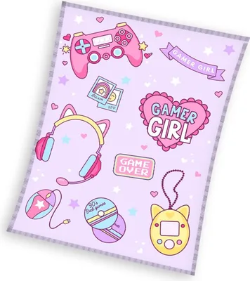 Obrázek produktu pro Gamer decke Kuscheldecke 130 x 170 cm