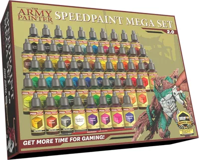 Produktbild von The Army Painter Speedpaint Mega Set 2.0 Miniaturen Malset