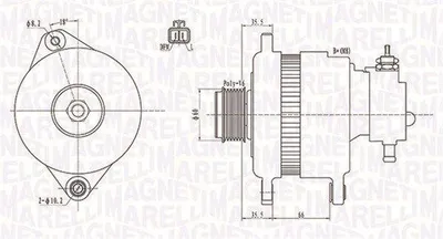 Immagine prodotto di MAGNETI MARELLI 063731899010 Generator x