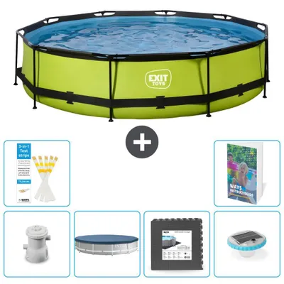 Imagen del producto de Conjunto de piscina inflable "Exit Pool Rund" - 360x76 cm - 5 piezas - Modelo S312
