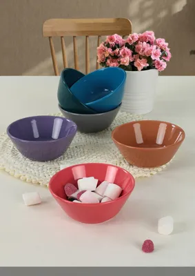 Produktbild von Hermia Concept, X0001356700000, Schüsselset (6-teilig), 100 % KERAMIK, Mehrfarbig, 14 cm