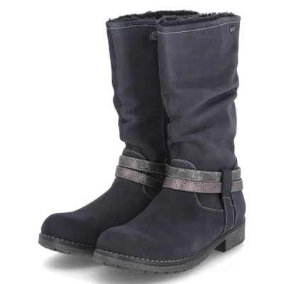 Produktbild von Lurchi Winterstiefel LIA Kinder Rauleder Schwarz Größe: 37