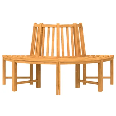 Immagine prodotto di vidaXL Panchina da giardino semicircolare Ø160 cm in legno massello di teak -  Panchine da giardino