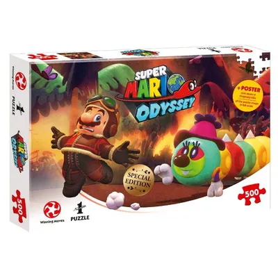 Image de Puzzle Super Mario Odyssey Forgotten Isle 500 Teile 48 x 34 cm