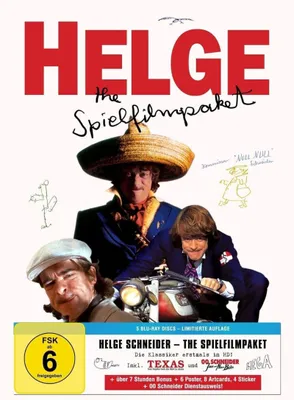 Produktbild von Helge Schneider - The Spielfilmpaket (Limitierte Capbox) (5 Blu-ray Discs)