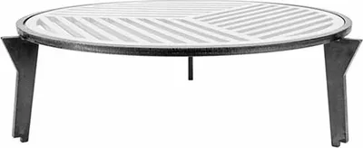 Zdjęcie produktu dla biała ramka kratki - d49xh16cm - billiet ld