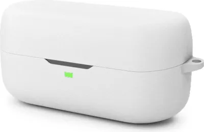 Produktbild von Silikonhülle Schutzhülle Kompatibel mit Sony WF-C510 Kopfhörer Ohrhörer in Weiß