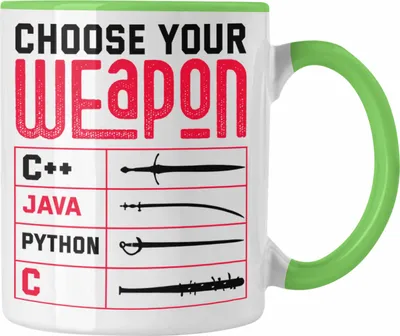 Produktbild von Trendation - Prorgammierer Tasse Geschenk Programmiersprachen Nerd Geschenkdiee Informatiker Spruch (Grün)