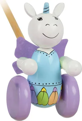 Produktbild von Orange Tree Toys 46002 OTT02710 Schiebetier Einhorn, bunt