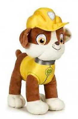 Produktbild von Paw Patrol Rubble Kuscheltier - 20 cm Plüschtier Stofftier