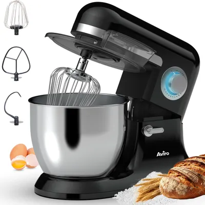 Produktbild von Küchenmaschine – Küchenmixer – 6,5 l Edelstahl-Rührschüssel – Küchenroboter – Küchenmaschine – Mit Z