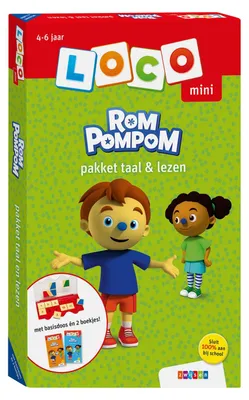 Image de Loco mini rompompom package language & reading