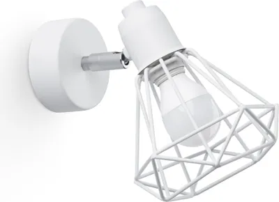 Produktbild von Wandleuchte ARTEMIS 1 weiß 1xE14 10W Stahl 18x15x18cm Sollux Lighting