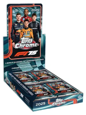 Obrázok produktu pre Topps Chrome - 2025 - F1 Formula 1 - Hobby box