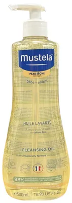 Produktbild von Mustela 3504105034290, 500 ml, Weichmachend, trockene Haut, Flasche, Avocado, AQUA/WATER/EAU, GLYCERIN, CAPRYLYL/CAPRYL GLUCOSIDE, HYDROXYPROPYL GUAR, CITRIC ACID, SODIUM...
