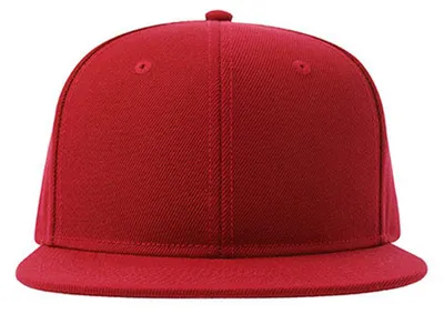 Image de Atlantis Headwear - Casquette Snapback LT1095 (taille unique) (rouge)