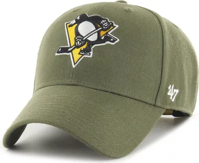 Image de Casquette Snapback 47 Brand - NHL Pittsburgh Penguins, couleur santal