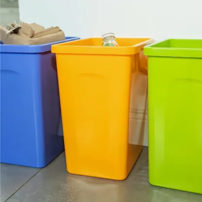 Obrázok produktu pre Recyklačný odpadkový kôš 10 l žltý