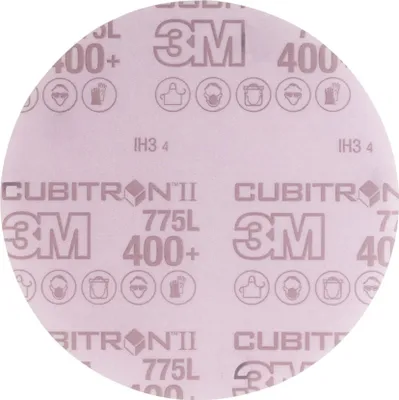 Produktbild von 3M Klett-Schleifscheibe (CER) Hookit 775L Ungelocht,⌀ 150 mm, Körnung: 120