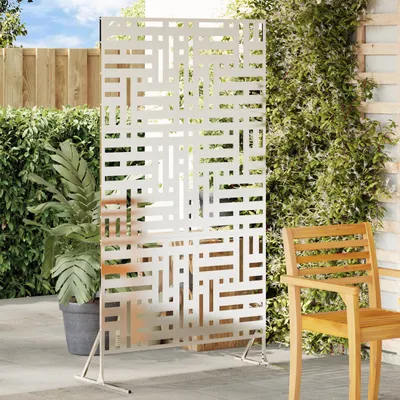 Produktbild von Desgin Sichtschutz 180 cm Edelstahl - Metallzäune 868553
