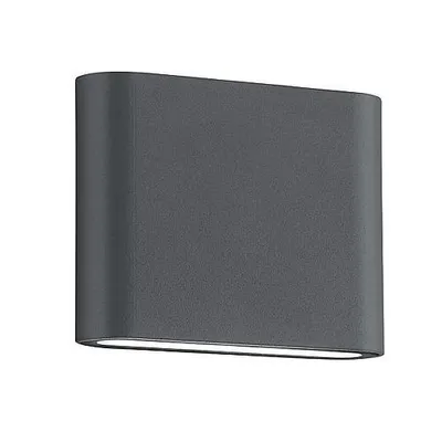 Obrázok produktu pre Trio LED nástenné svietidlo uplight downlight THAMES antracit, nástenné svietidlo vonkajšie vnútorné
